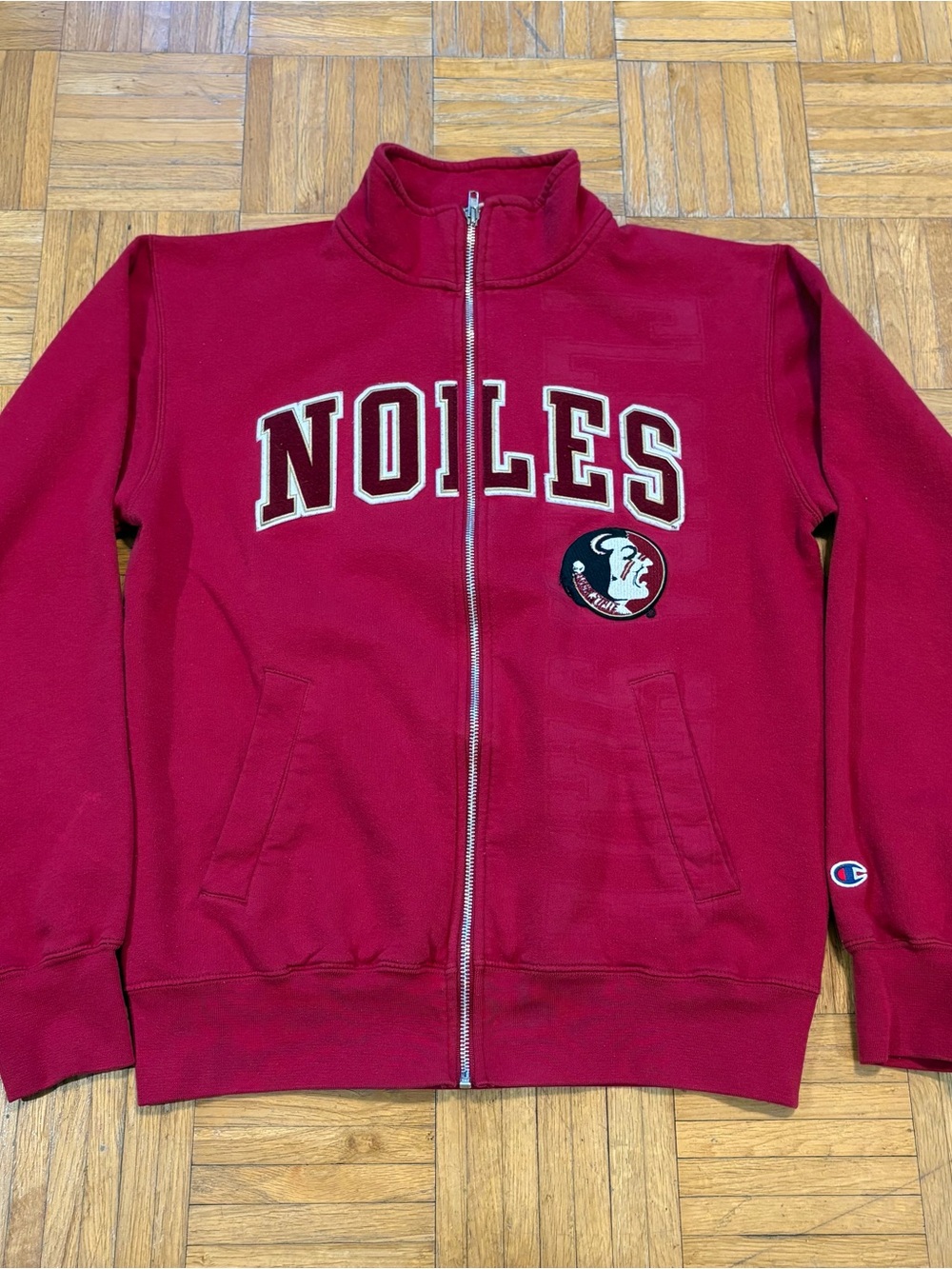 Vintage 90s Champion Florida State Zip Up Jacket
